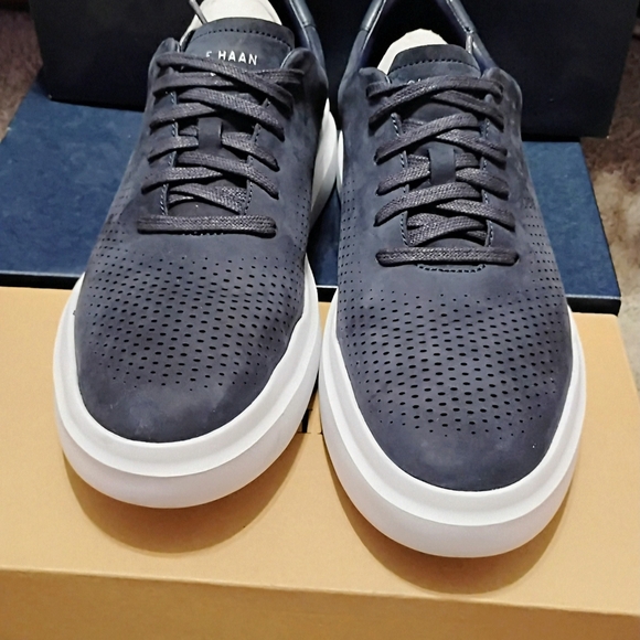 Cole Haan Other - SOLD $$$$$$$$$Cole Haan Men's Navy Nubuck Sneakers